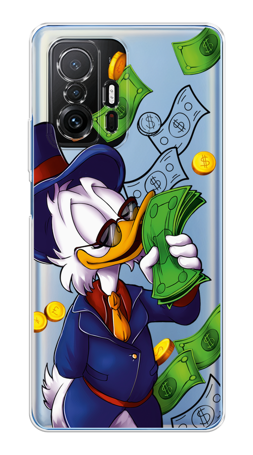 

Чехол на Xiaomi Mi A1/5X "Scrooge McDuck with Money", Синий;зеленый;белый, 32350-6