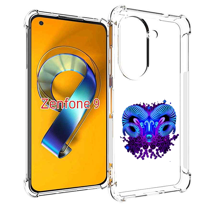 

Чехол MyPads знак зодиака овен 2 для Asus Zenfone 9 (AI2202), Прозрачный, Tocco