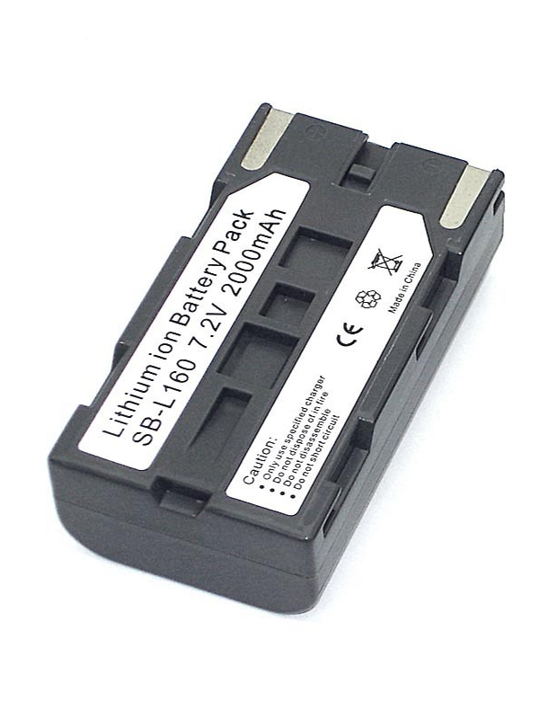 фото Аккумулятор vbparts sb-l160 7.4v 2000mah 077193 для samsung sc-l