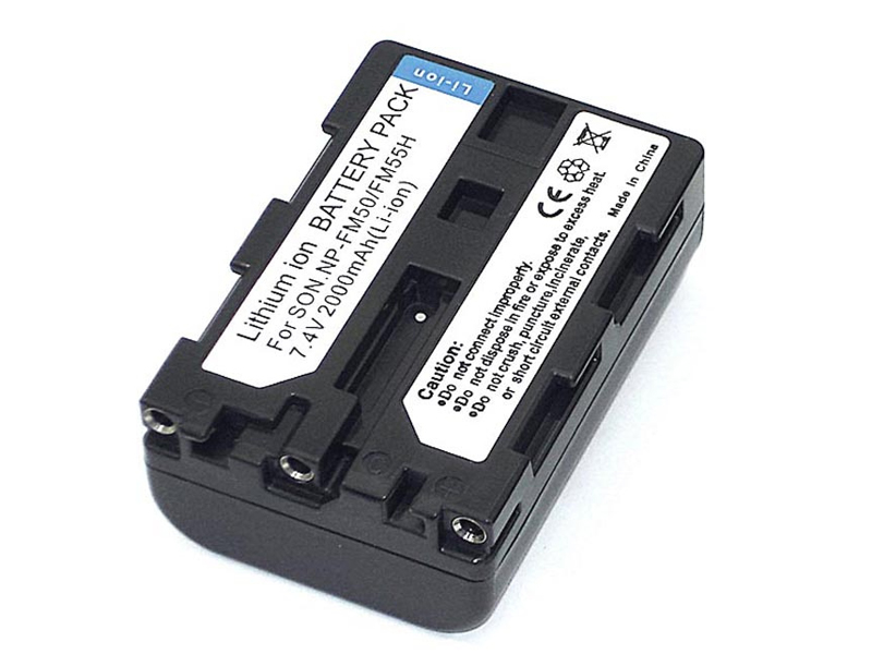 фото Аккумулятор vbparts np-fm50 7.4v 2000mah 077180 для sony ccd-tr/trv/dcr-dvd