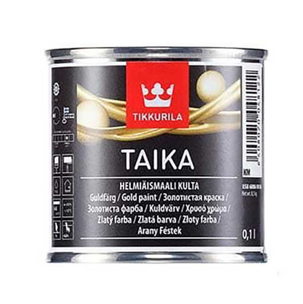 

Краска Tikkurila Taika, золото, 0,1 л, Taika