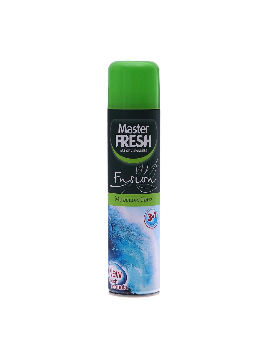 

Освежитель воздуха Морской бриз 300 мл Master FRESH FA-417 23,5*19*19 СМ.(КОР=24ШТ.)
