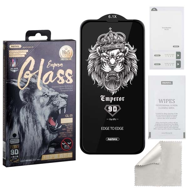 

Защитное стекло REMAX iphone 13/13 Pro 9D Private Emperor Series GL-35