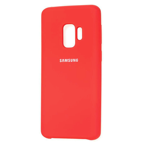 фото Чехол для samsung s9 матовый tpu 1.0mm красный nobrand