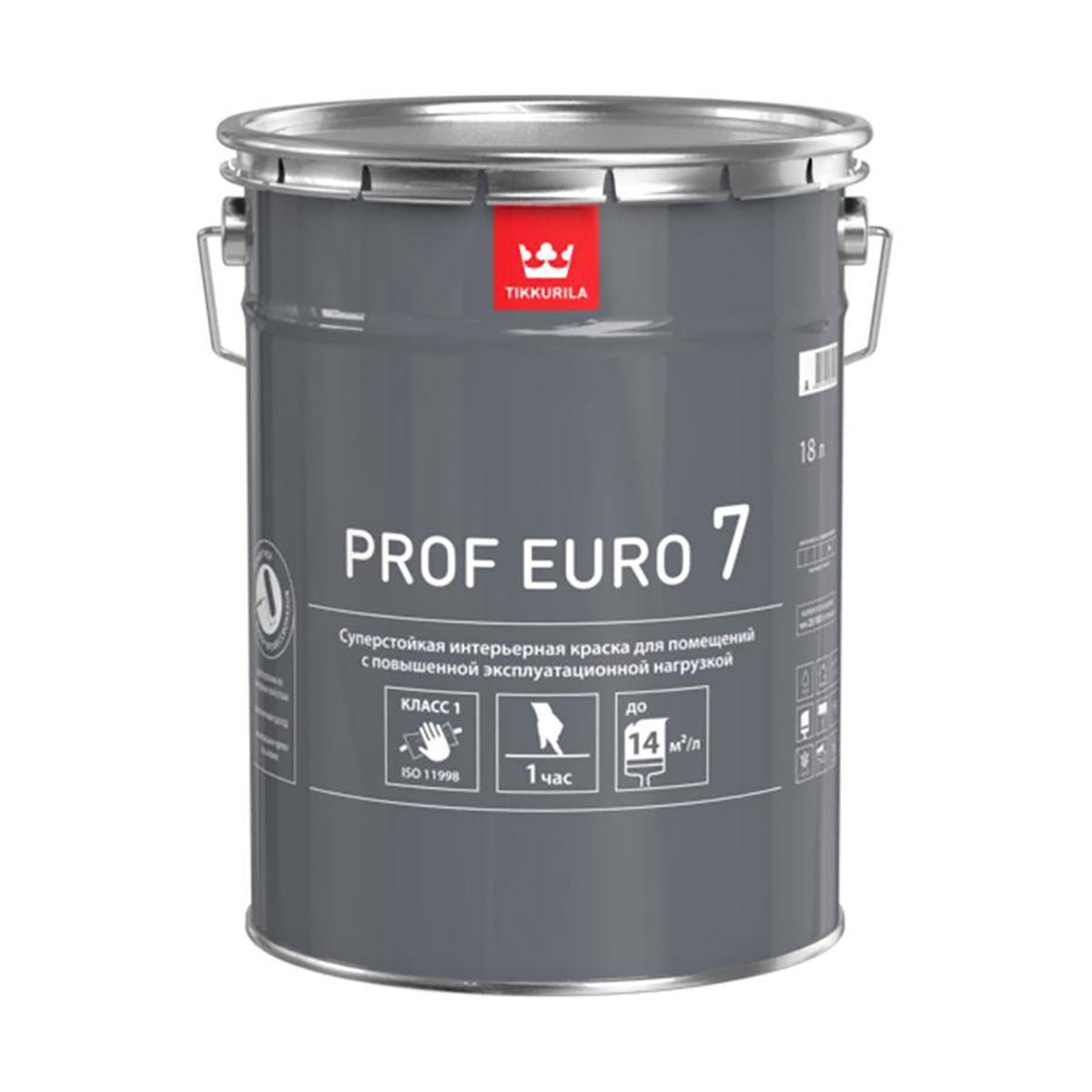 

Краска Tikkurila Prof Euro 7, база C, 18 л, Prof