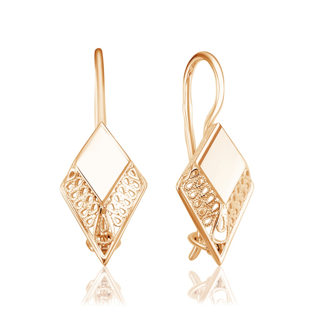 

Серьги из красного золота 585Gold 402004742, 402004742