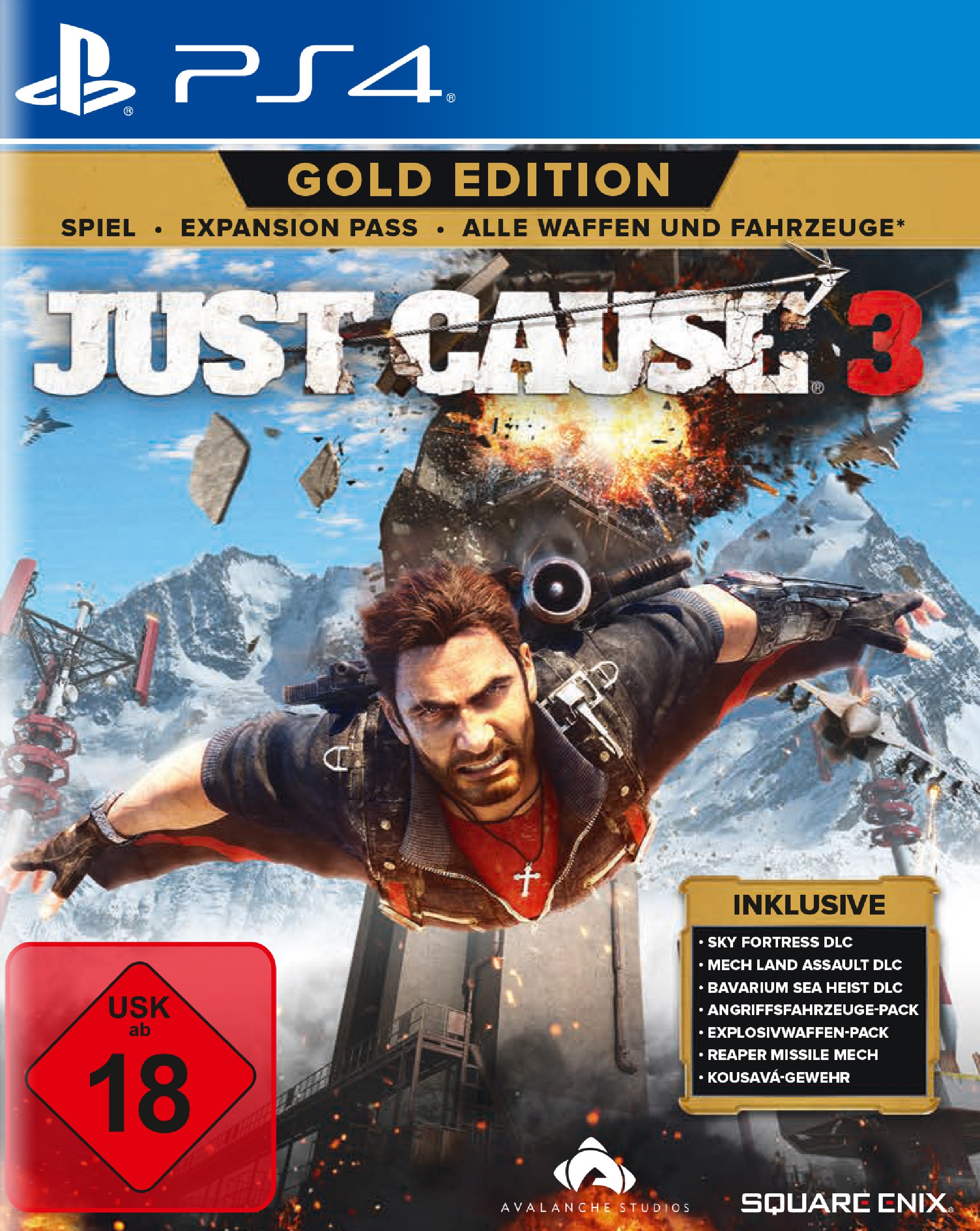 Игра Just Cause 3. Gold Edition Английская версия для PlayStation4