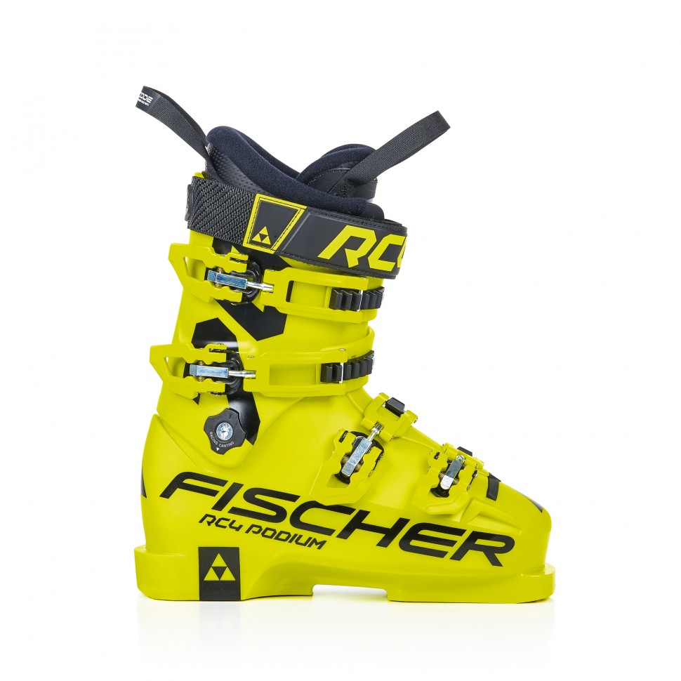 фото Горнолыжные ботинки fischer rc4 podium 70 2019, black/yellow, 23.5