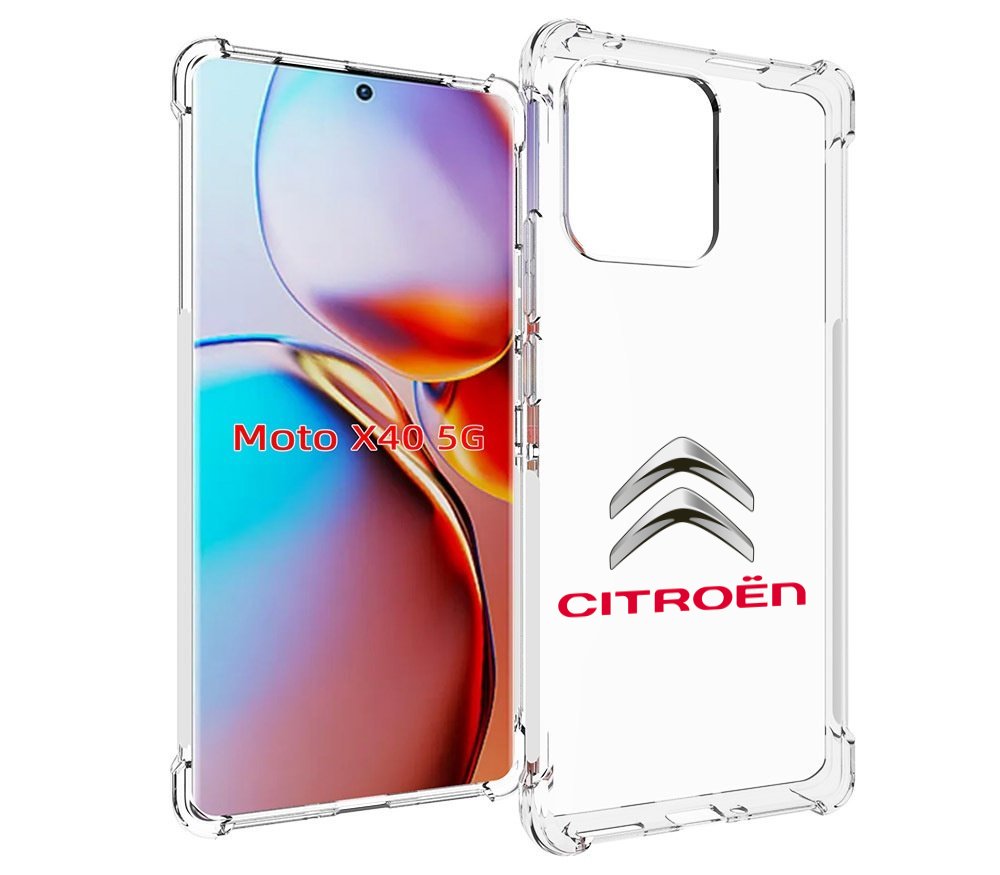 

Чехол MyPads citroen-3 мужской для Motorola Moto X40, Прозрачный, Tocco