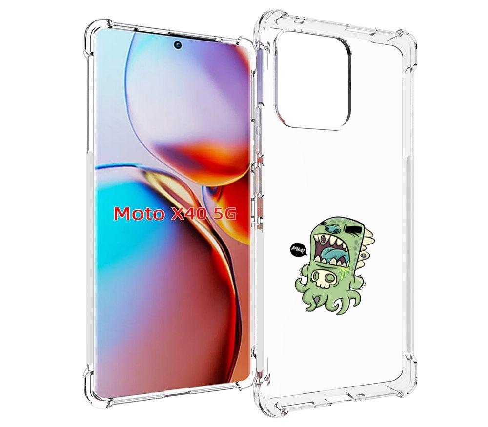 

Чехол MyPads crop для Motorola Moto X40, Прозрачный, Tocco