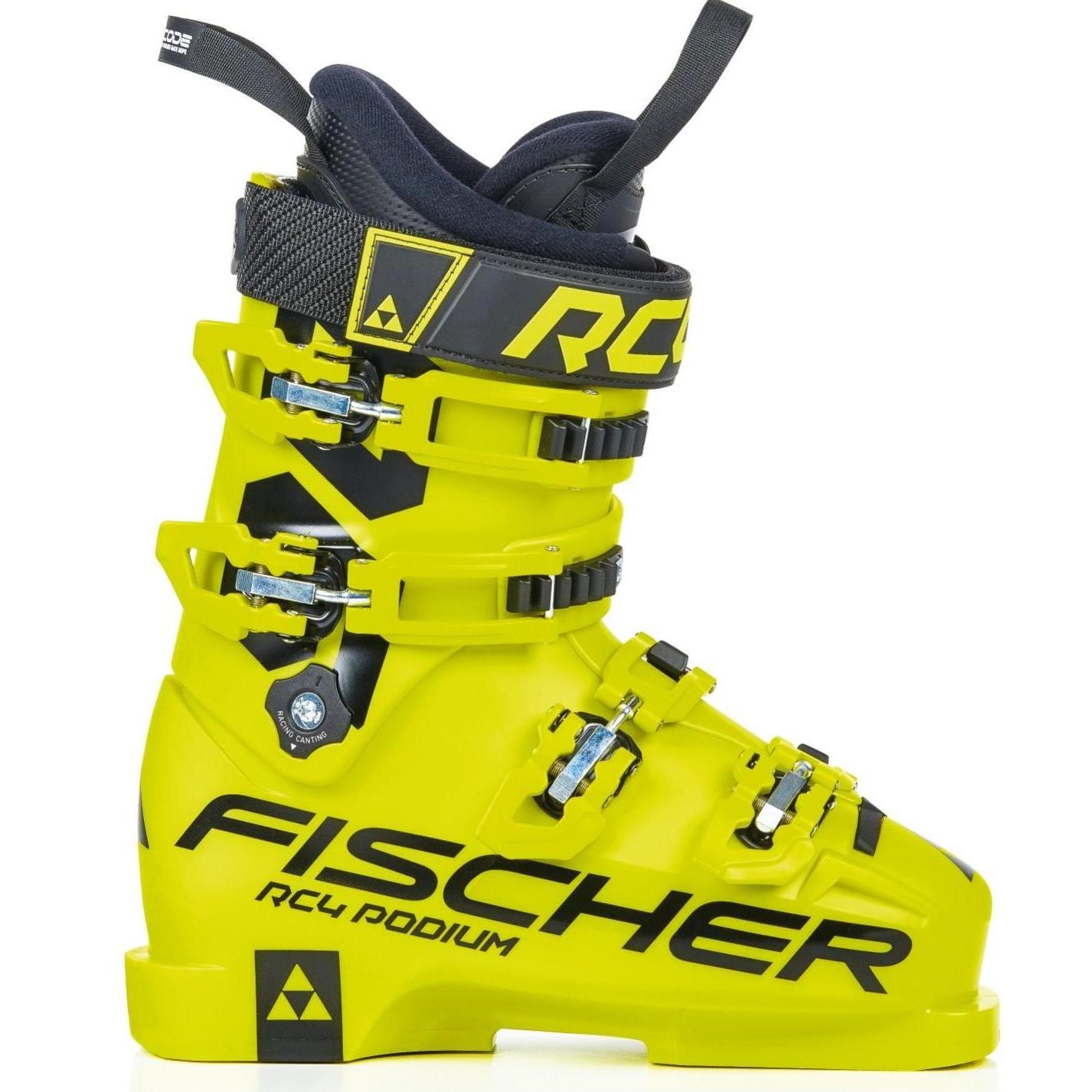 фото Горнолыжные ботинки fischer rc4 podium 90 2021, yellow, 22.5