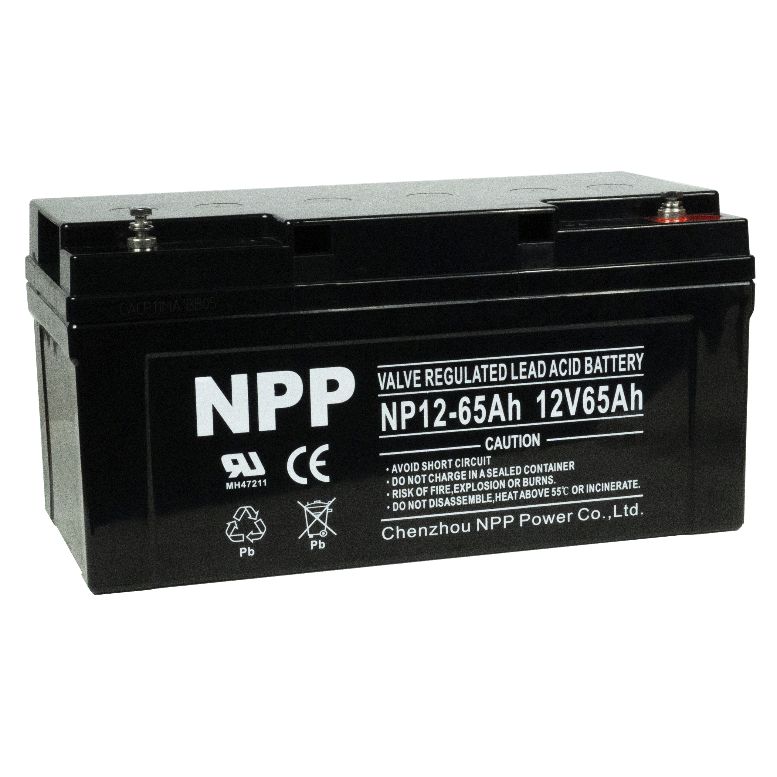 Аккумулятор для ибп NPP 12v 65Ah M6/T14 NP12-65Ah