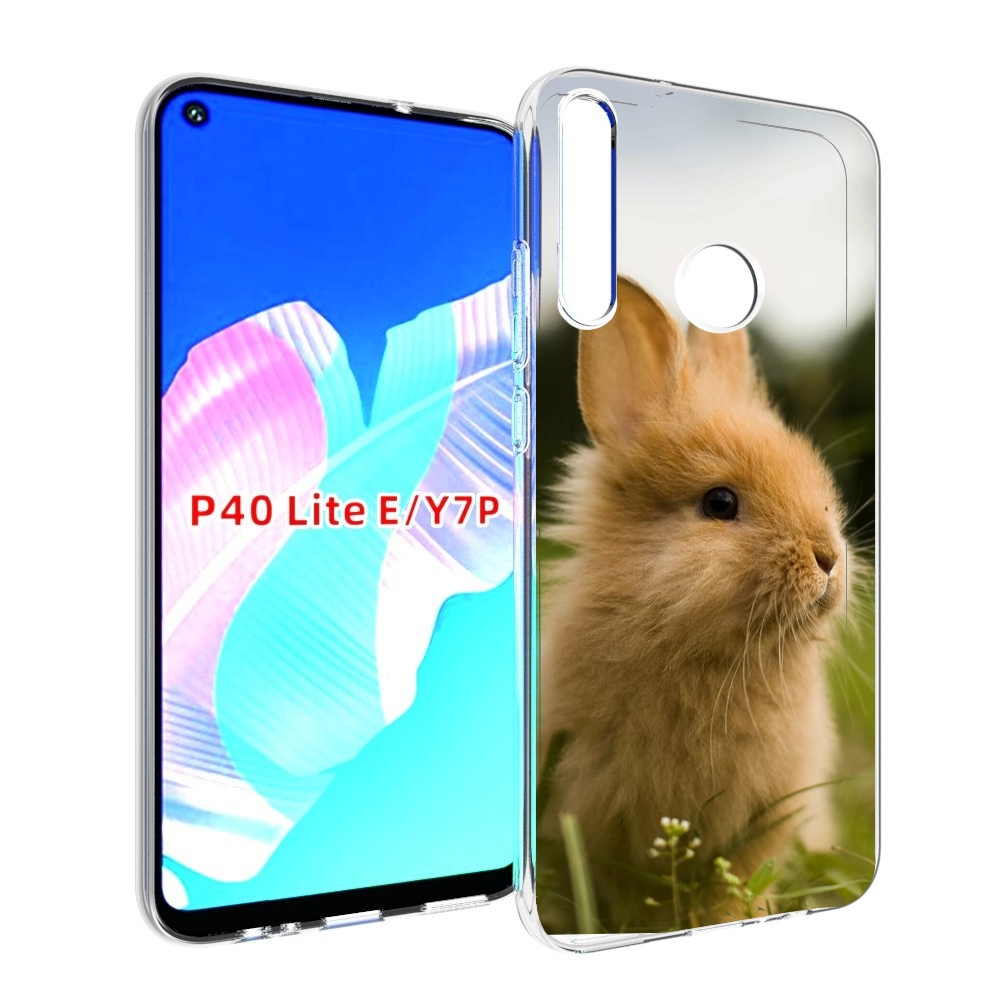 

Чехол бампер MyPads Кролик для Huawei P40 Lite E, Прозрачный, Tocco