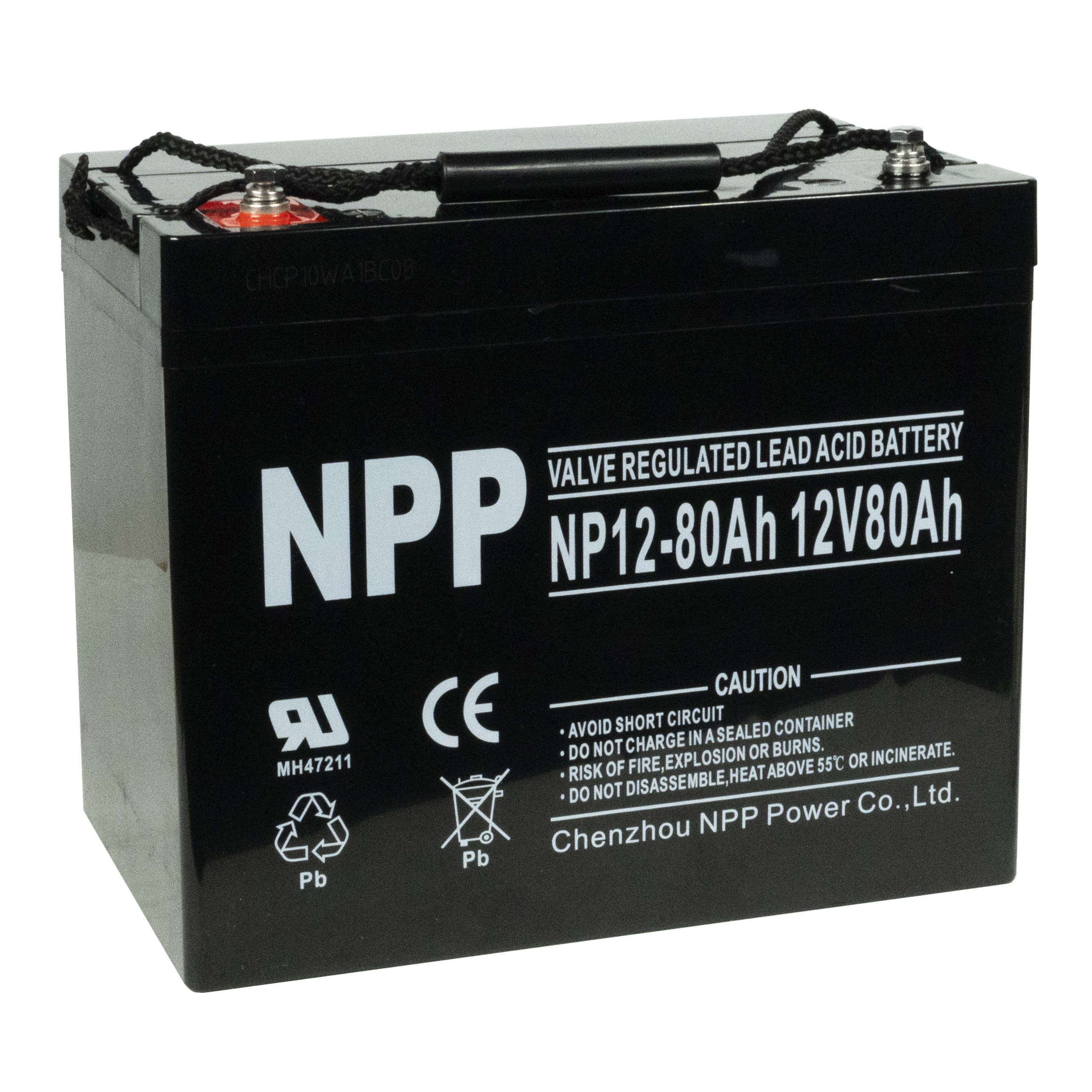 Аккумулятор для ибп NPP 12v 80Ah M6/T14 NP12-80Ah