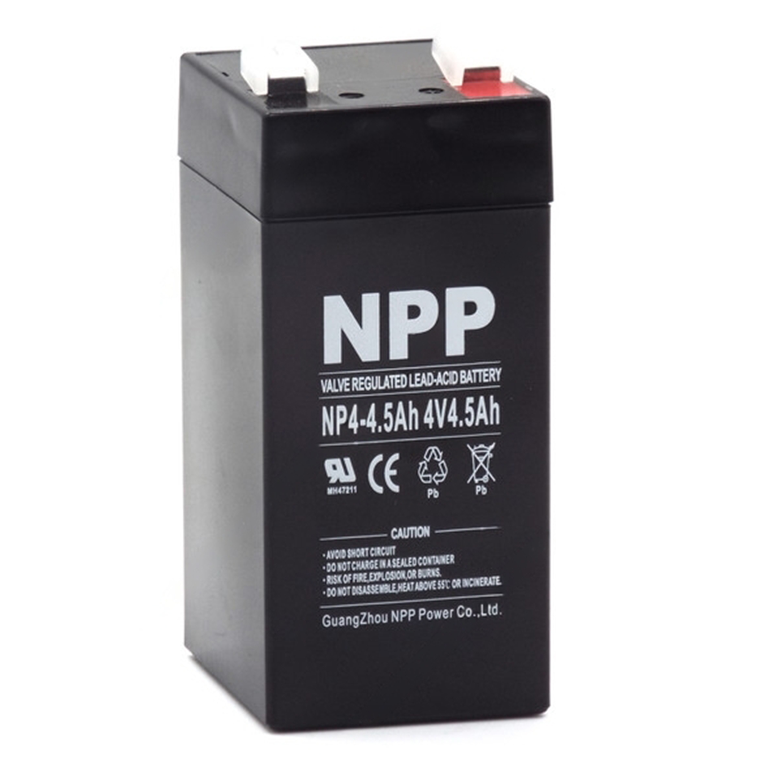 Аккумулятор для ибп NPP 4v 4.5Ah F1/T1 NP4-4.5Ah