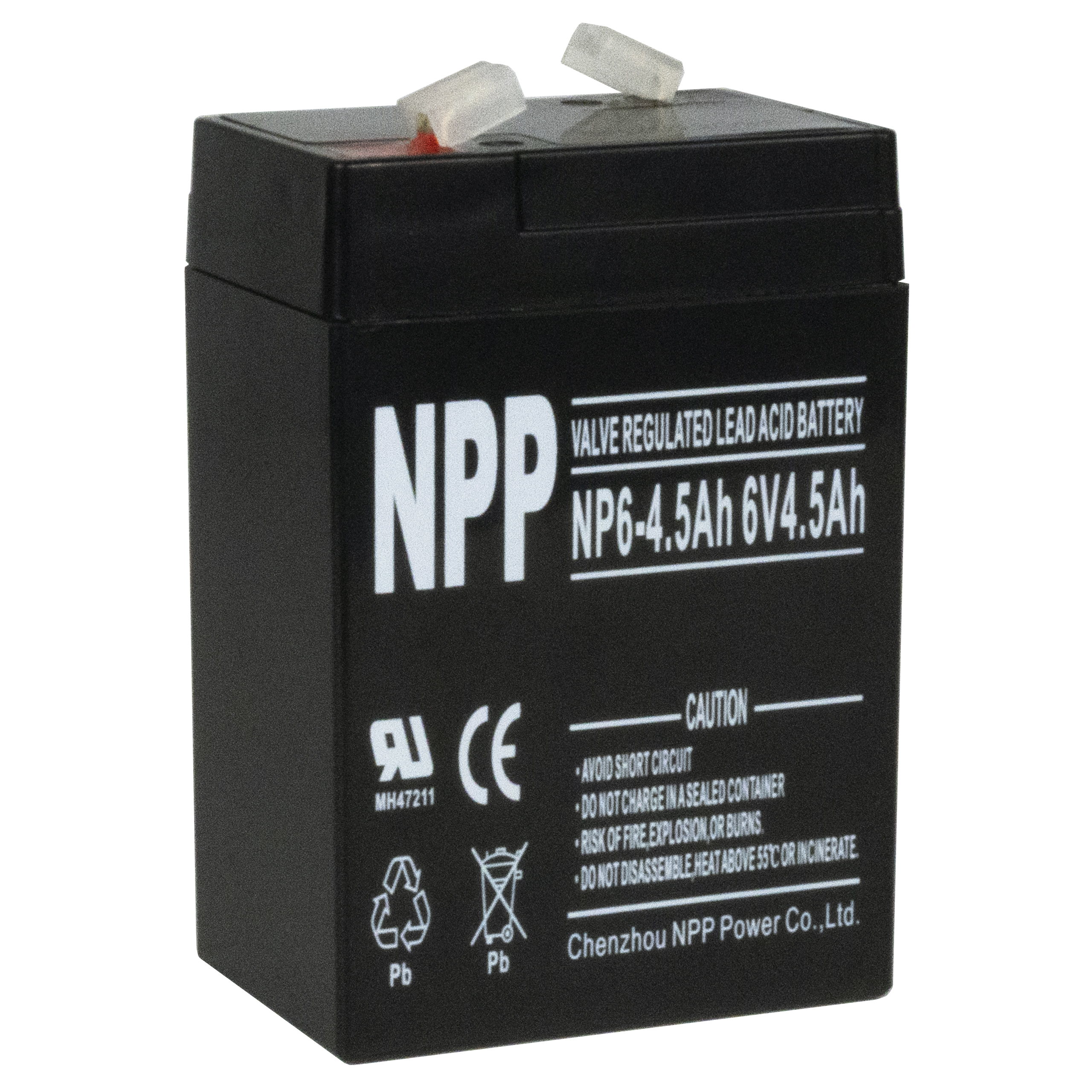 Аккумулятор для ибп NPP 6v 4.5Ah F1/T1 NP6-4.5Ah