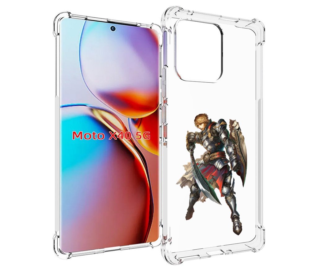 

Чехол MyPads lineage-2 для Motorola Moto X40, Прозрачный, Tocco