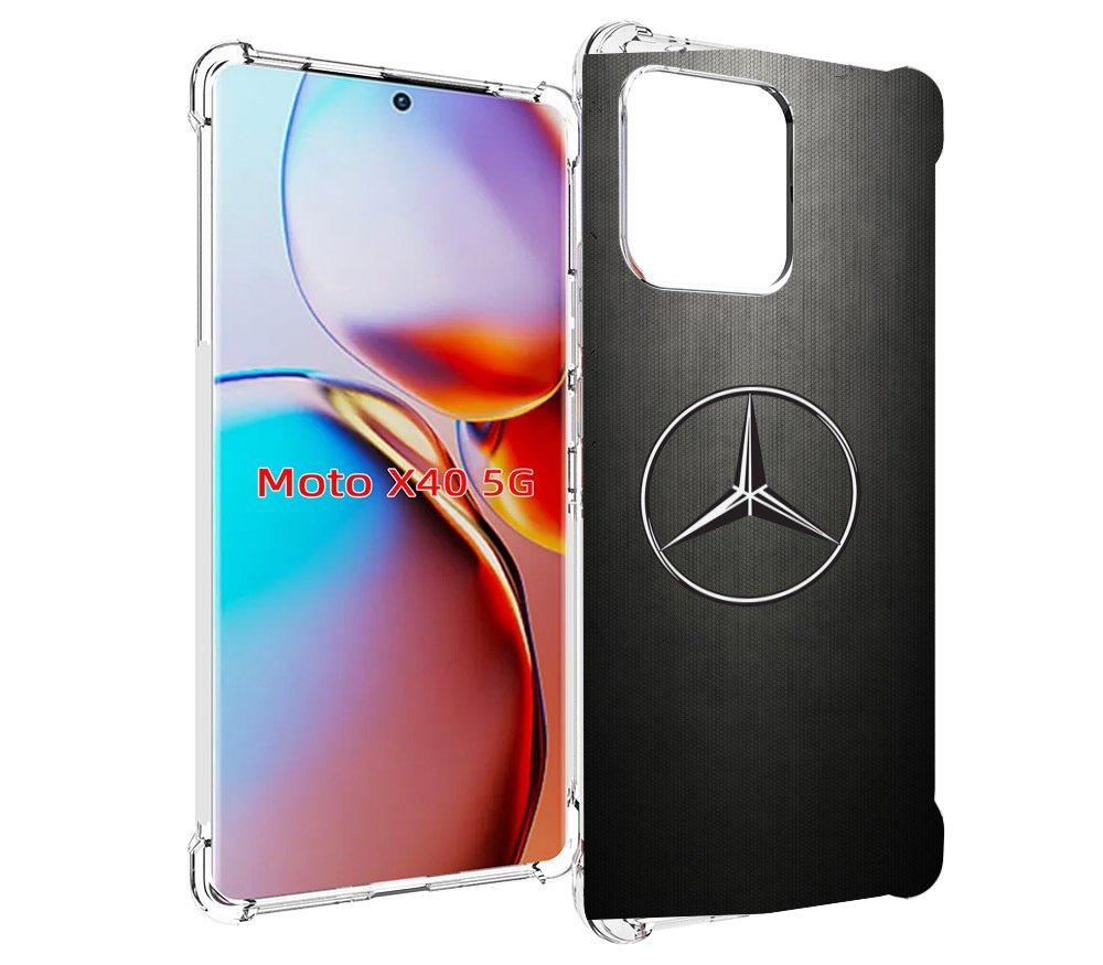 

Чехол MyPads mercedes мерседес 3 мужской для Motorola Moto X40, Прозрачный, Tocco