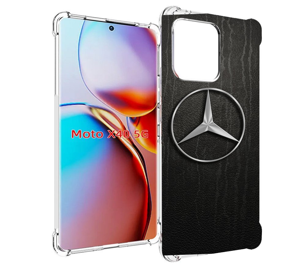 

Чехол MyPads mercedes-мерседес-2 мужской для Motorola Moto X40, Прозрачный, Tocco