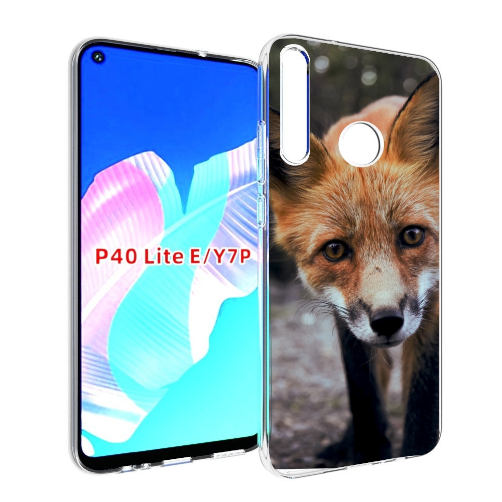 Чехол бампер MyPads Лисица для Huawei P40 Lite E