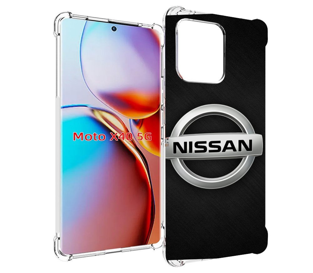 

Чехол MyPads nissan ниссан 2 мужской для Motorola Moto X40, Прозрачный, Tocco