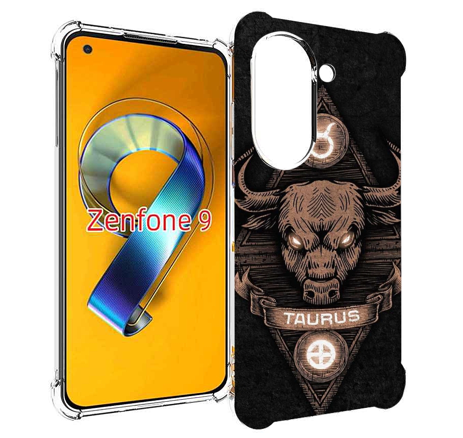 Чехол MyPads знак зодиака телец 2 для Asus Zenfone 9 (AI2202)