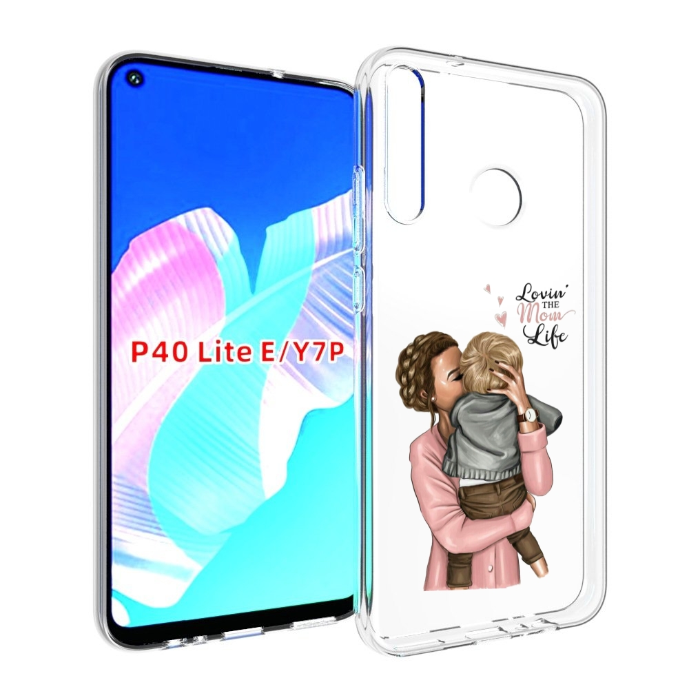 Чехол бампер MyPads Любовь-мамы детский для Huawei P40 Lite E