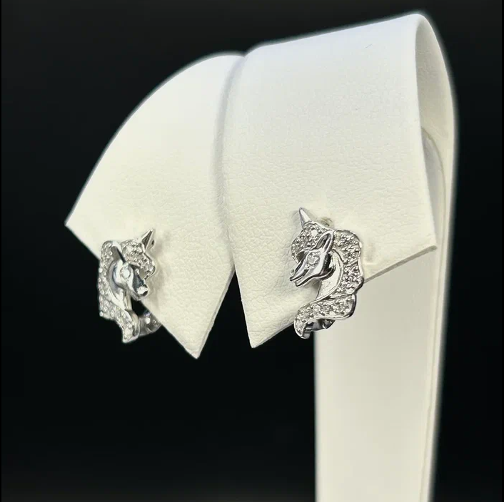 

Серьги из серебра Argentum Z2-10988, фианит, Z2-10988