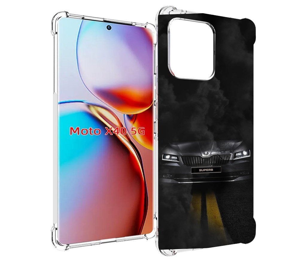 

Чехол MyPads skoda шкода 1 для Motorola Moto X40, Прозрачный, Tocco