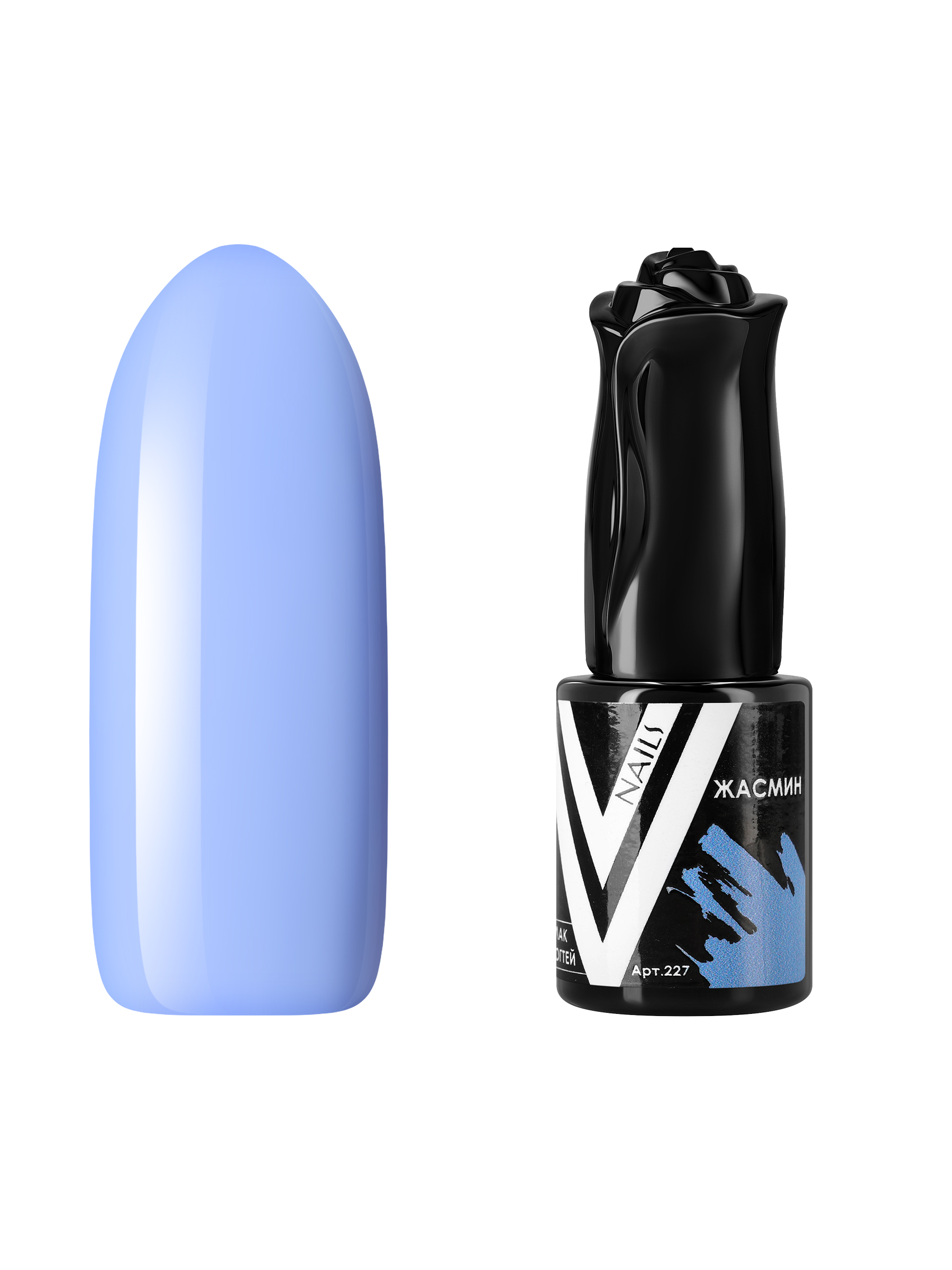 Гель-лак для ногтей Vogue Nails плотный самовыравнивающийся, светлый, голубой, 10 мл нитки 40 2 универсальные 400 ярдов 352 светлый голубой лед 10 шт в уп