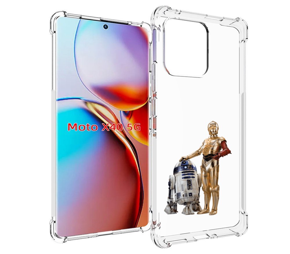 

Чехол MyPads starwars-звездные-воины для Motorola Moto X40, Прозрачный, Tocco