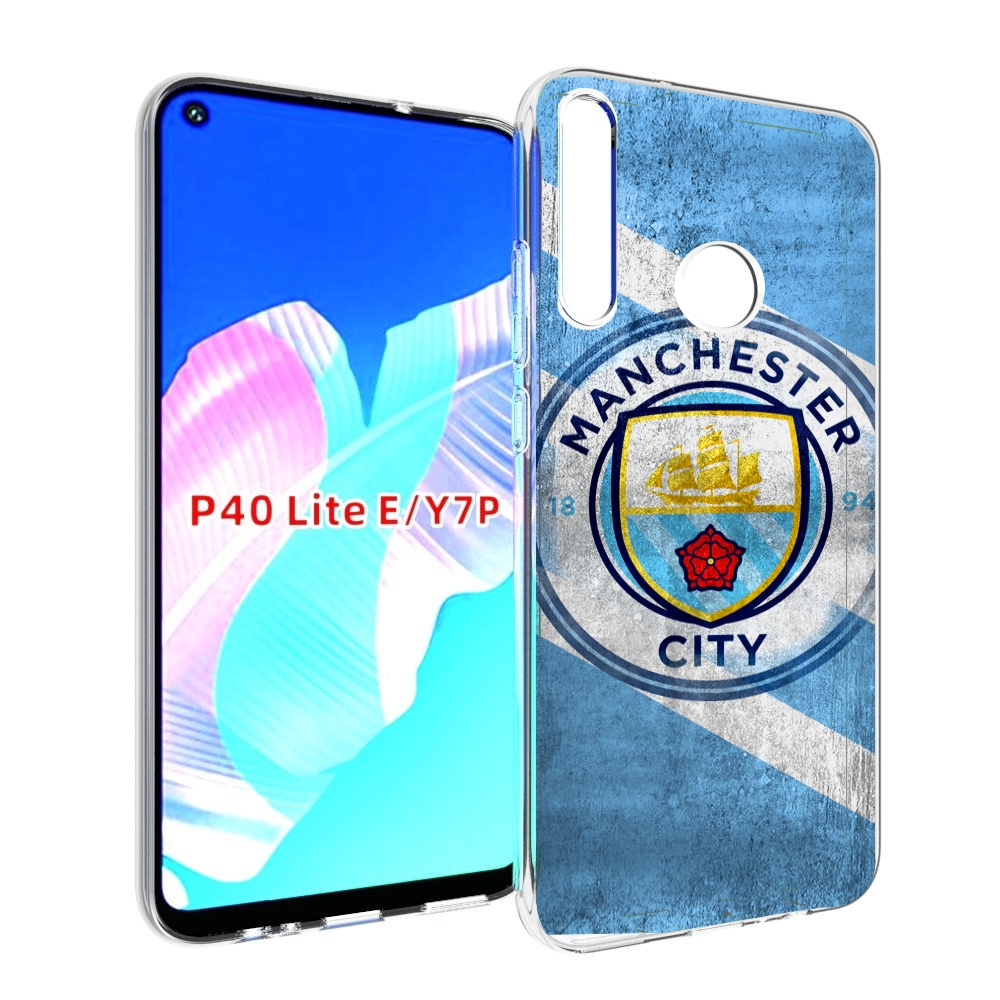 

Чехол бампер MyPads Манчестер-сити мужской для Huawei P40 Lite E, Прозрачный, Tocco