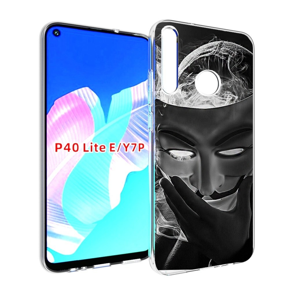 

Чехол бампер MyPads Маска для Huawei P40 Lite E, Прозрачный, Tocco