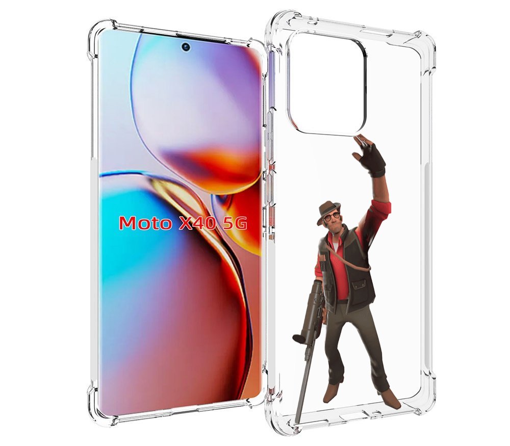 

Чехол MyPads team-fortress-2 для Motorola Moto X40, Прозрачный, Tocco