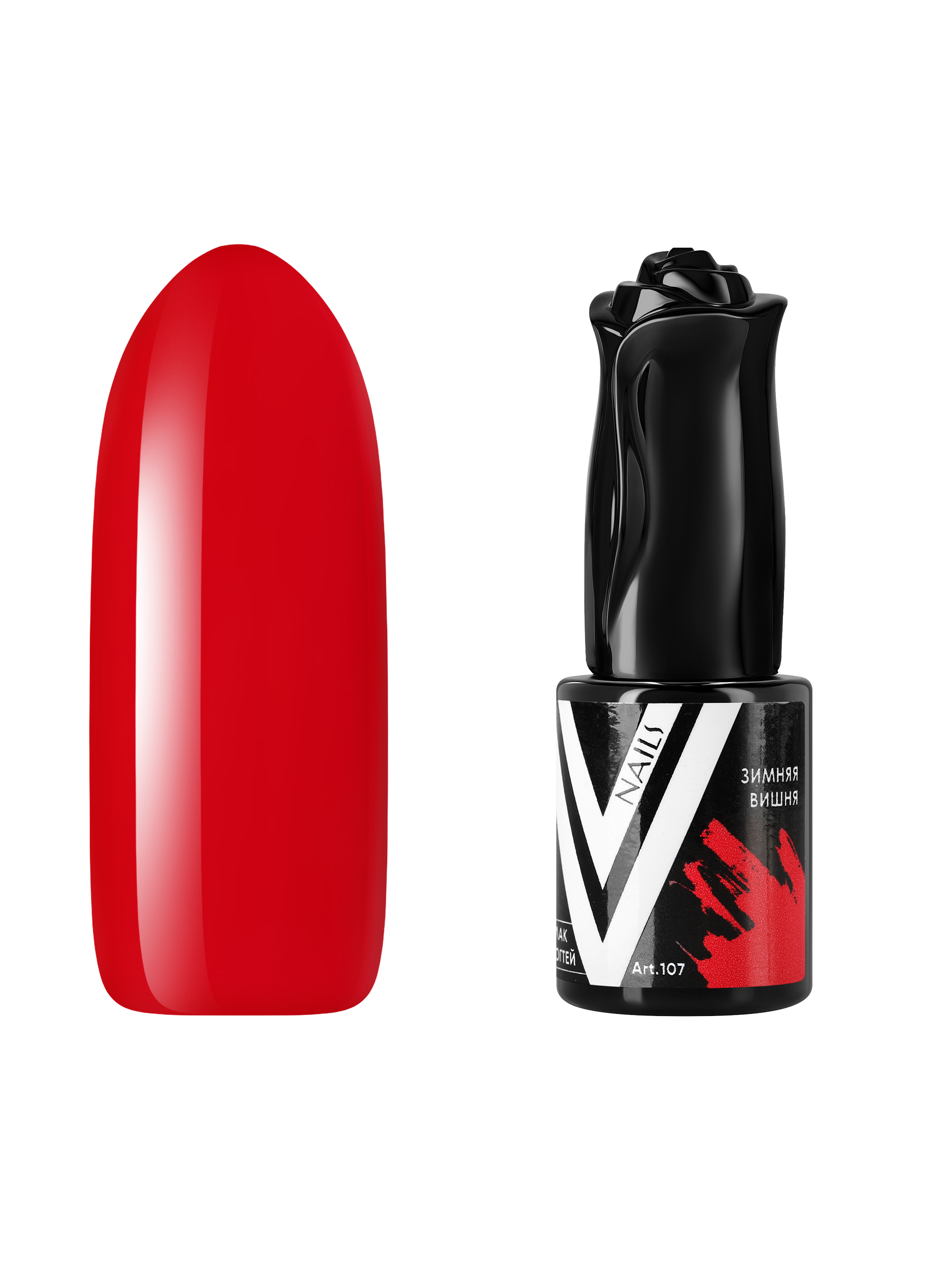 

Гель-лак для ногтей Vogue Nails полупрозрачный самовыравнивающийся яркий, розовый, 10 мл