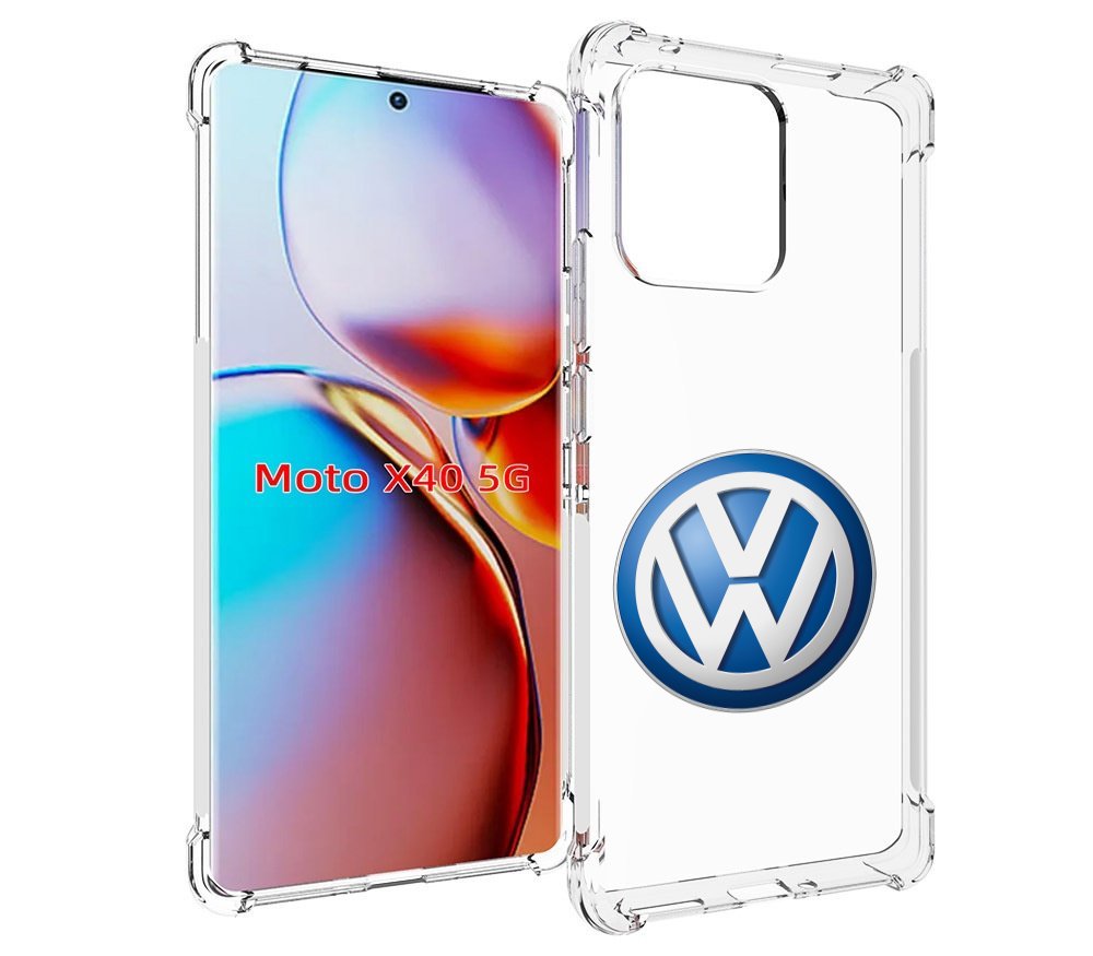 

Чехол MyPads volkswagen мужской для Motorola Moto X40, Прозрачный, Tocco