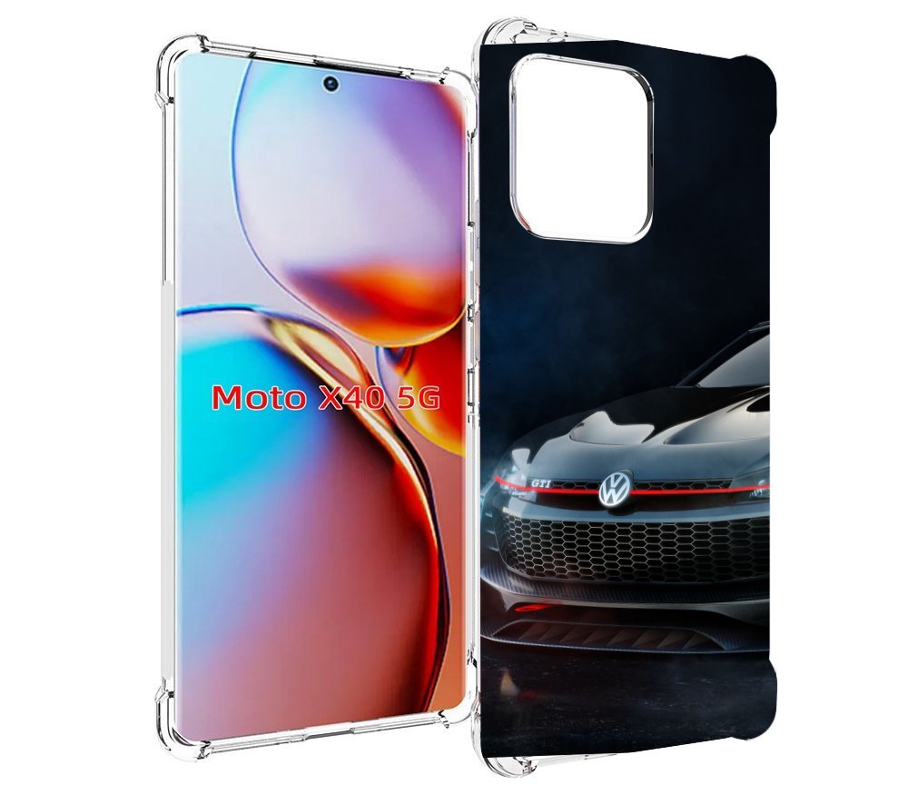 

Чехол MyPads volkswagen фольскваген 2 мужской для Motorola Moto X40, Прозрачный, Tocco