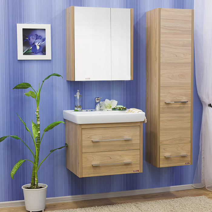 

Sanflor Мебель для ванной Sanflor Ларго 2 70 вяз швейцарский