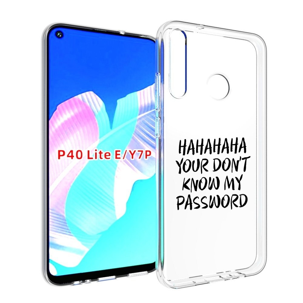 

Чехол бампер MyPads Мой-пароль для Huawei P40 Lite E, Прозрачный, Tocco