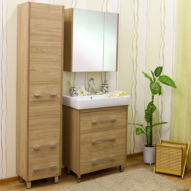 

Sanflor Мебель для ванной Sanflor Ларго 70 вяз швейцарский