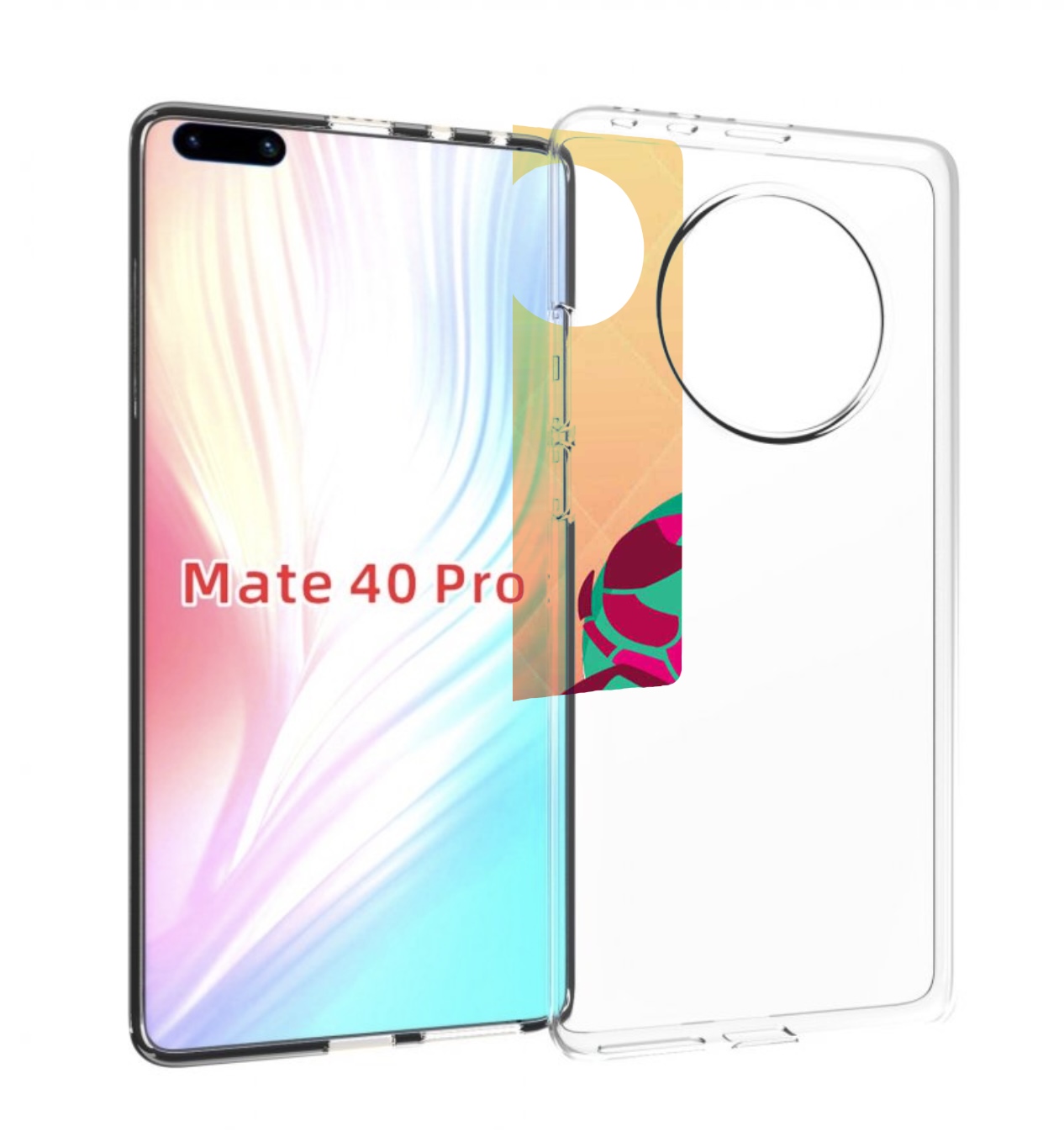 

Чехол MyPads знак зодиака рак 4 для Huawei Mate 40 Pro (NOH-NX9), Прозрачный, Tocco