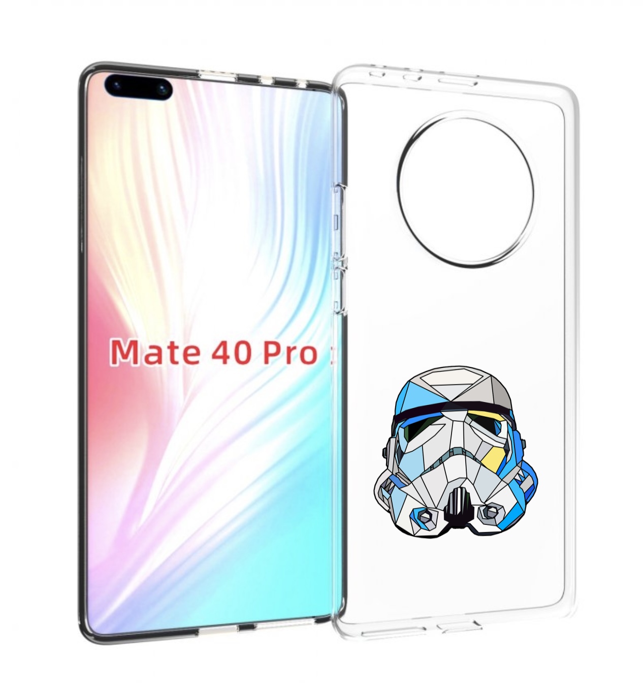 

Чехол Mypads Star Wars Дарт Вейдер Для Huawei Mate 40 Pro (Noh-Nx9), Прозрачный, Tocco