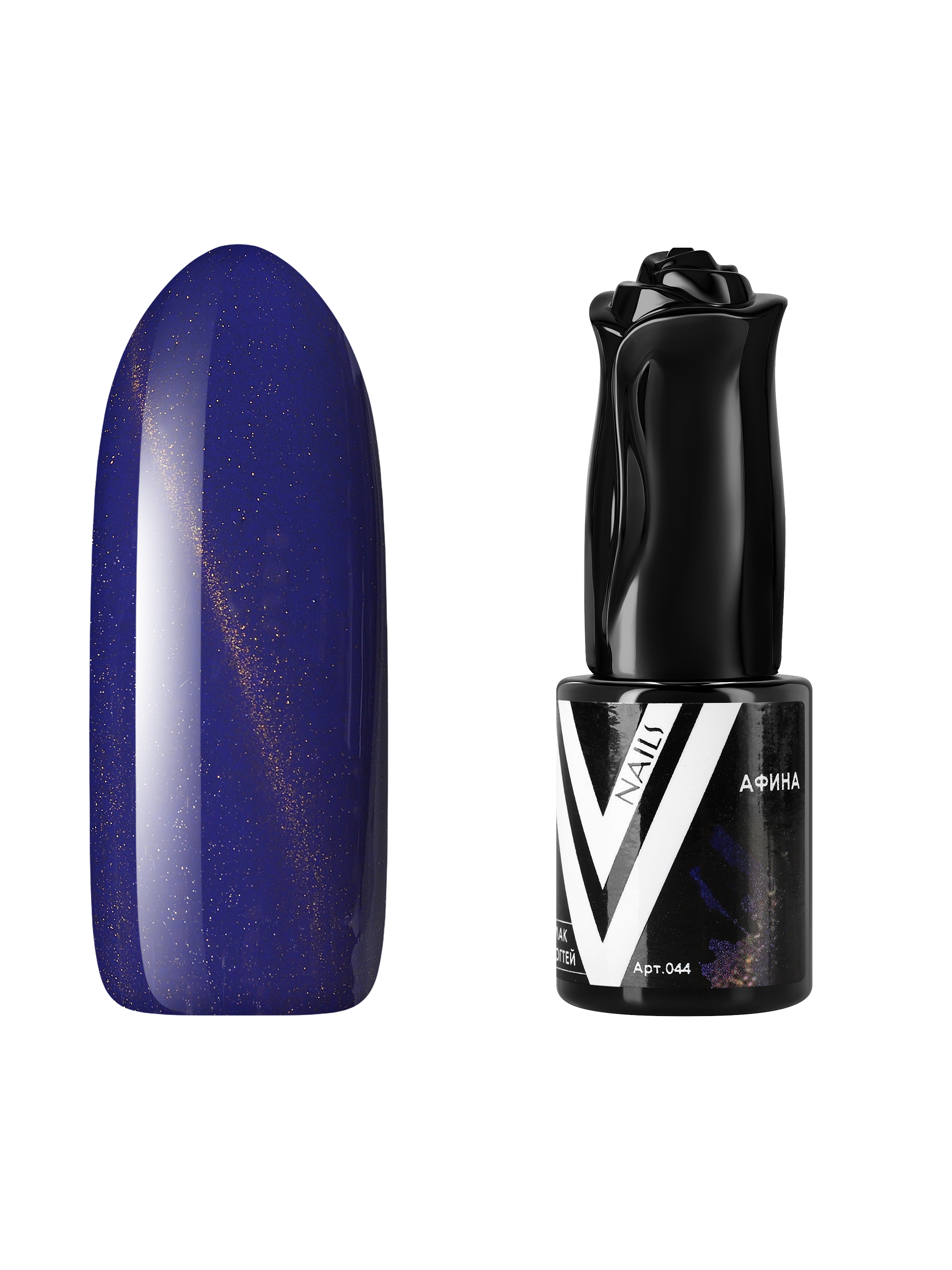 

Гель-лак с перламутром Vogue Nails кошачий глаз, магнитный, плотный, темный синий, 10 мл