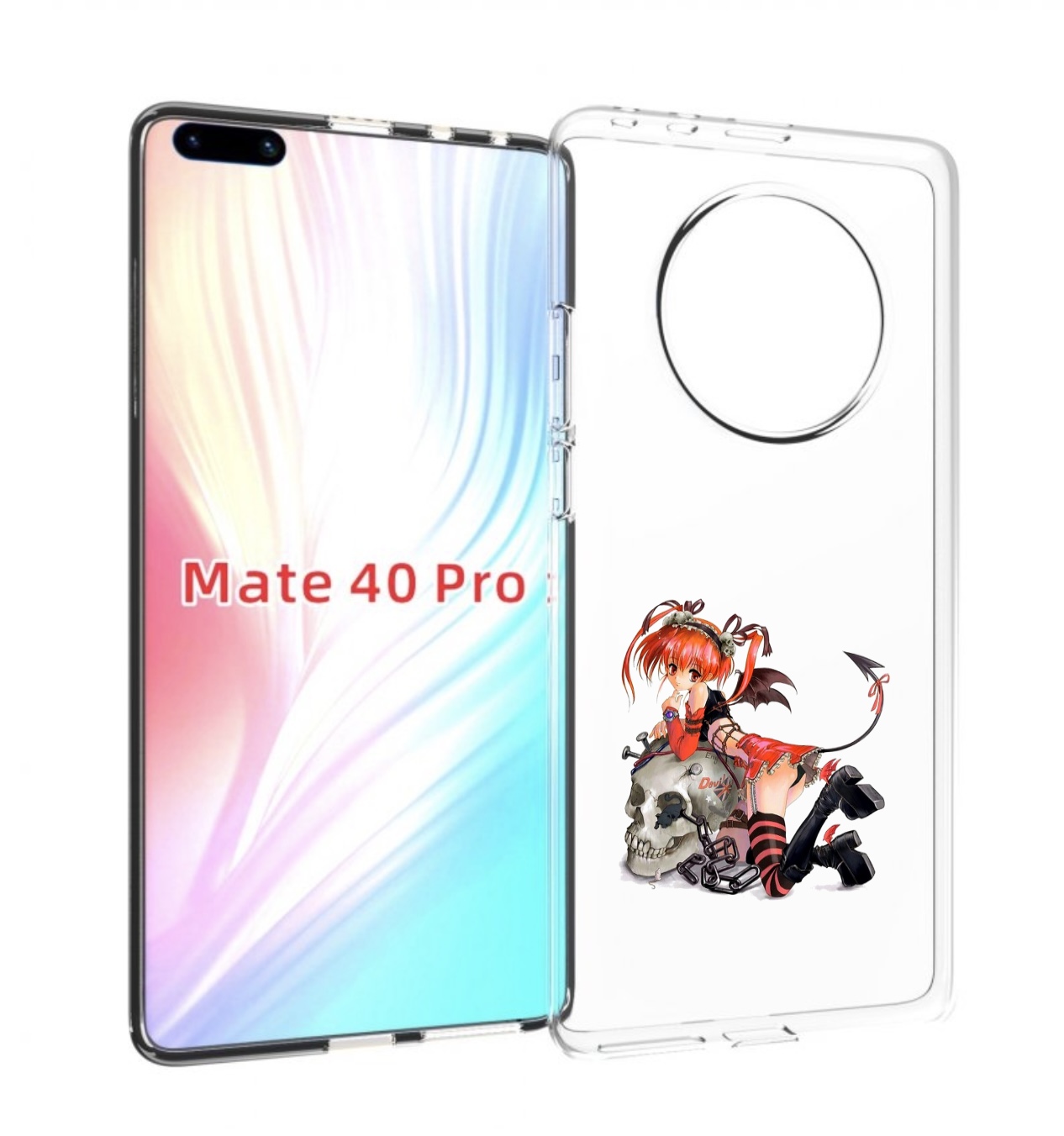 

Чехол MyPads аниме для Huawei Mate 40 Pro (NOH-NX9), Прозрачный, Tocco