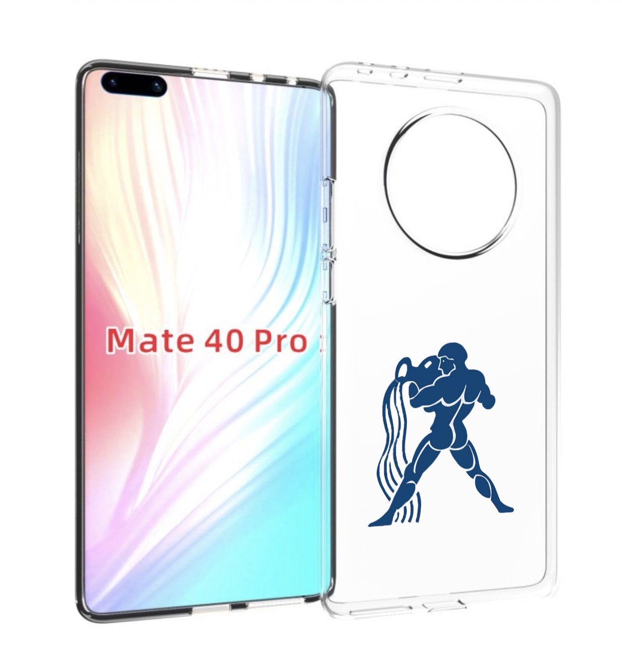 Чехол MyPads знак-зодиака-водолей7 для Huawei Mate 40 Pro (NOH-NX9)