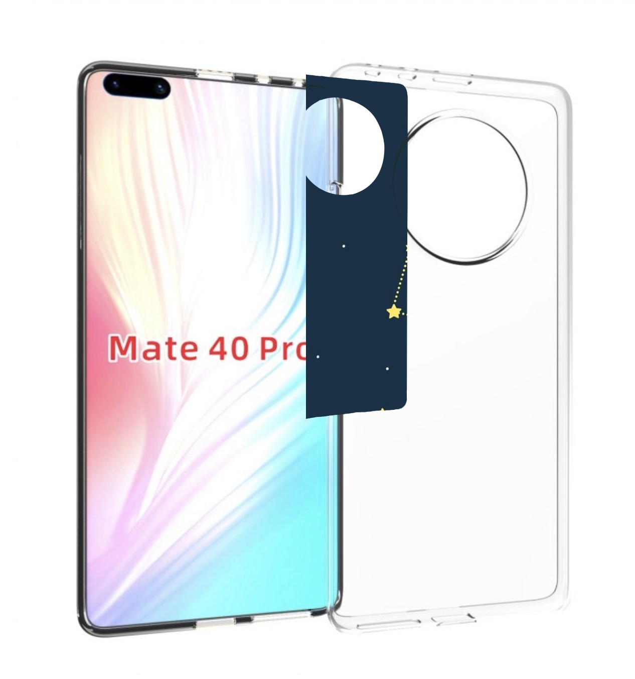 

Чехол MyPads знак-зодиака-дева-3 для Huawei Mate 40 Pro (NOH-NX9), Прозрачный, Tocco