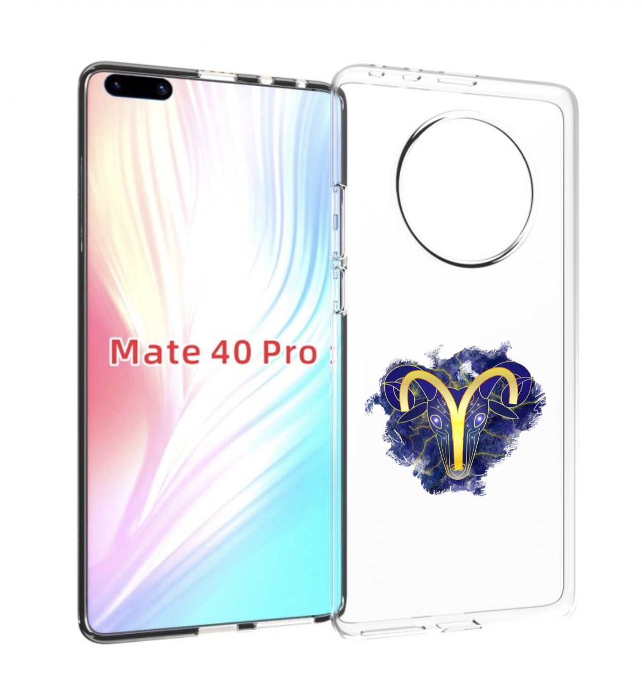 

Чехол MyPads знак-зодиака-овен-8 для Huawei Mate 40 Pro (NOH-NX9), Прозрачный, Tocco