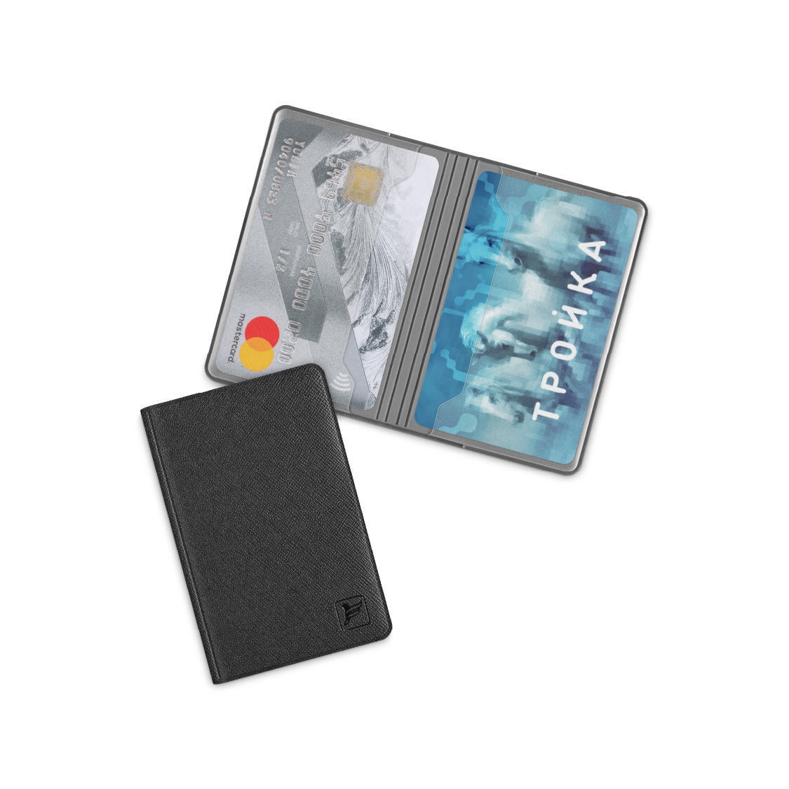 

Кредитница унисекс Flexpocket FK-3E черная, Черный, FK-3E