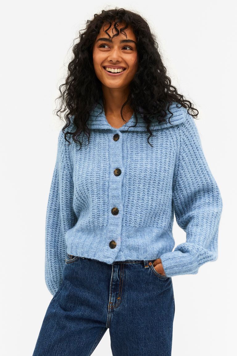 

Кардиган женский Monki 1109782001 синий XL (доставка из-за рубежа), 1109782001