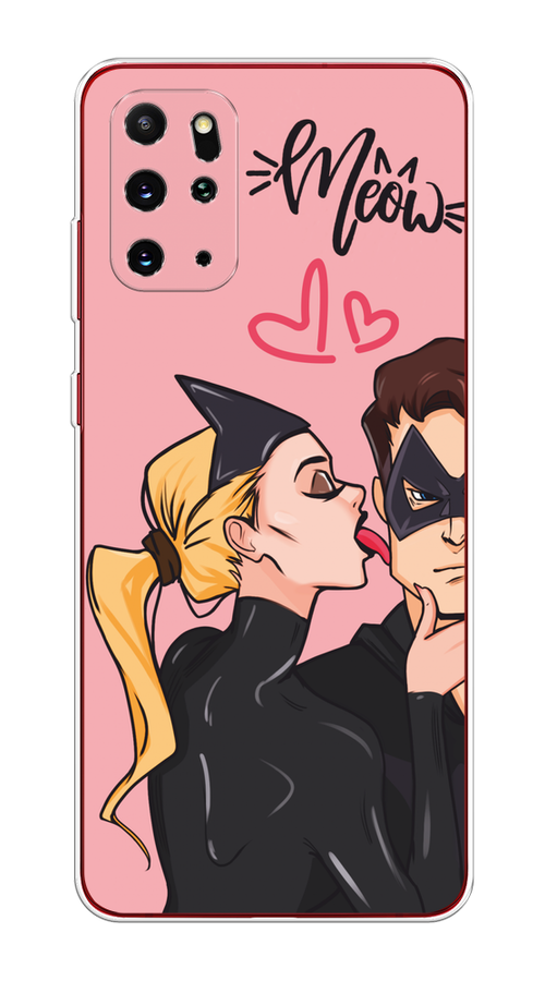 

Чехол Awog на Samsung Galaxy S20 Plus "Kiss of Cat Woman", Розовый;черный;бежевый, 29350-1